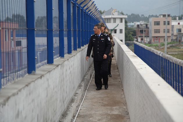 監獄巡邏道鋼網墻